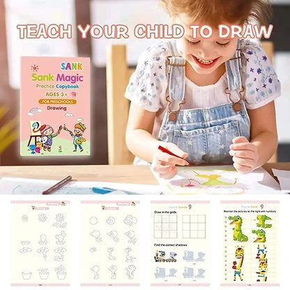 WonderWrite Reuseable Handingwriting Book For Kids